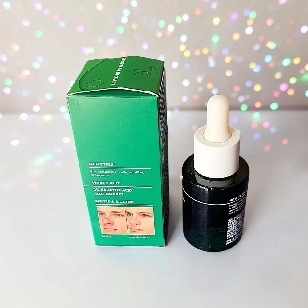 E.L.F. SKIN PLZ Clarify Facial Oil Full Size 1 FL OZ NIB